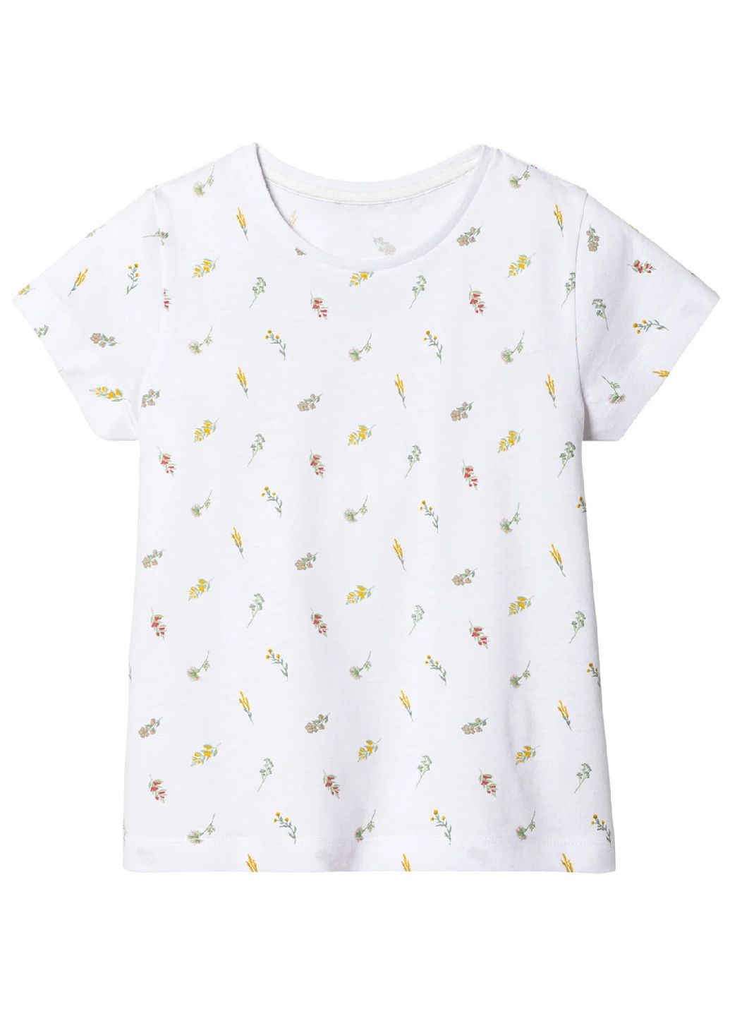 Белая всесезон хлопковая пижама (футболка, шорты) футболка + шорты Lupilu