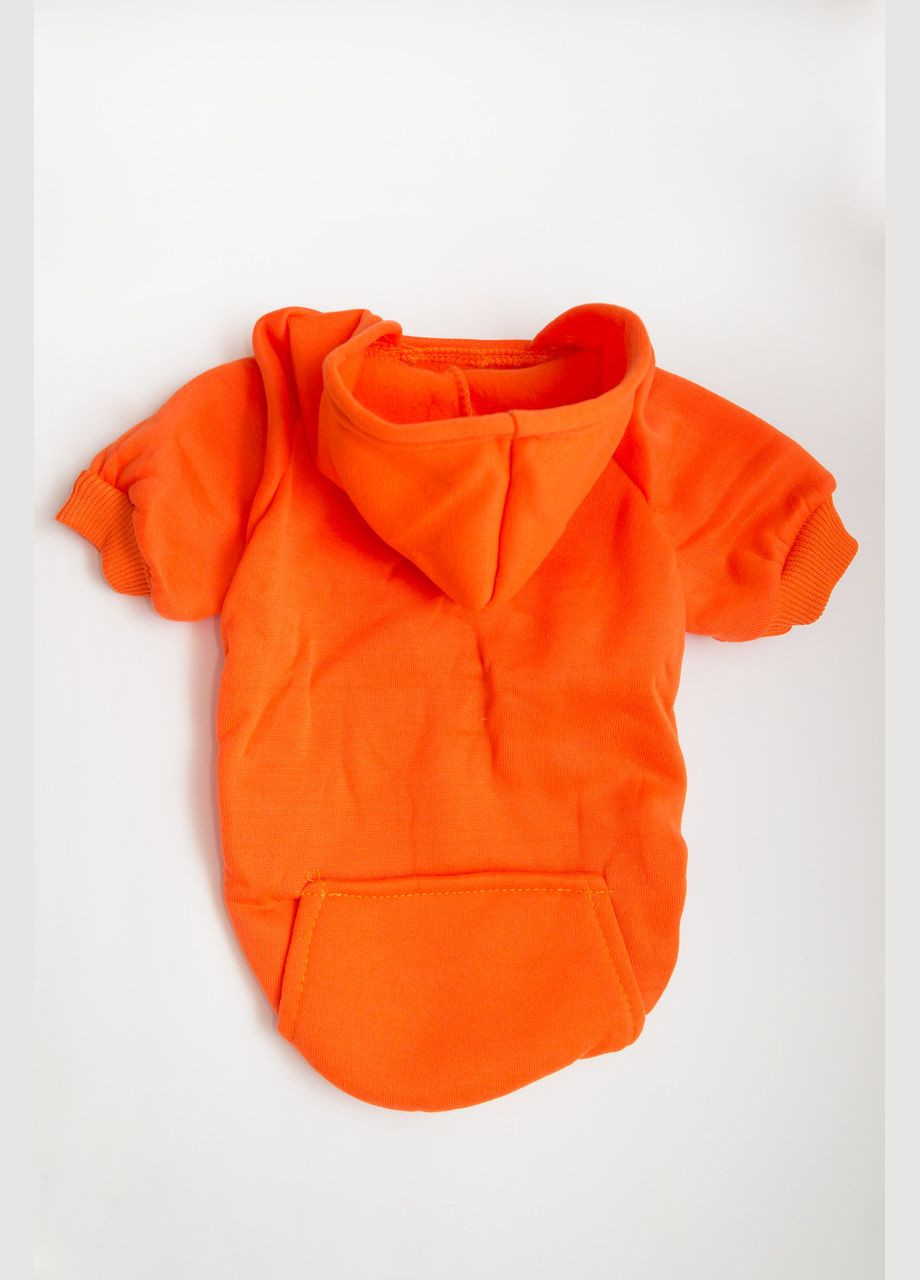 Толстовка з кишенею для котів Pet Style "Однотон" Помаранчева XS No Brand - (323237509)