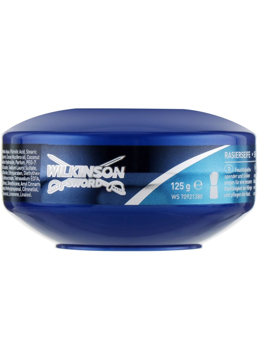 Мило для гоління, у пластиковій мильниці Blue Shaving Soap Bowl 125g (495617-72563) Wilkinson Sword (368661501)