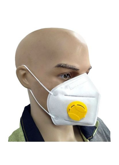 Маска захисна для обличчя FFP2 1 шт Tascom (357340097)