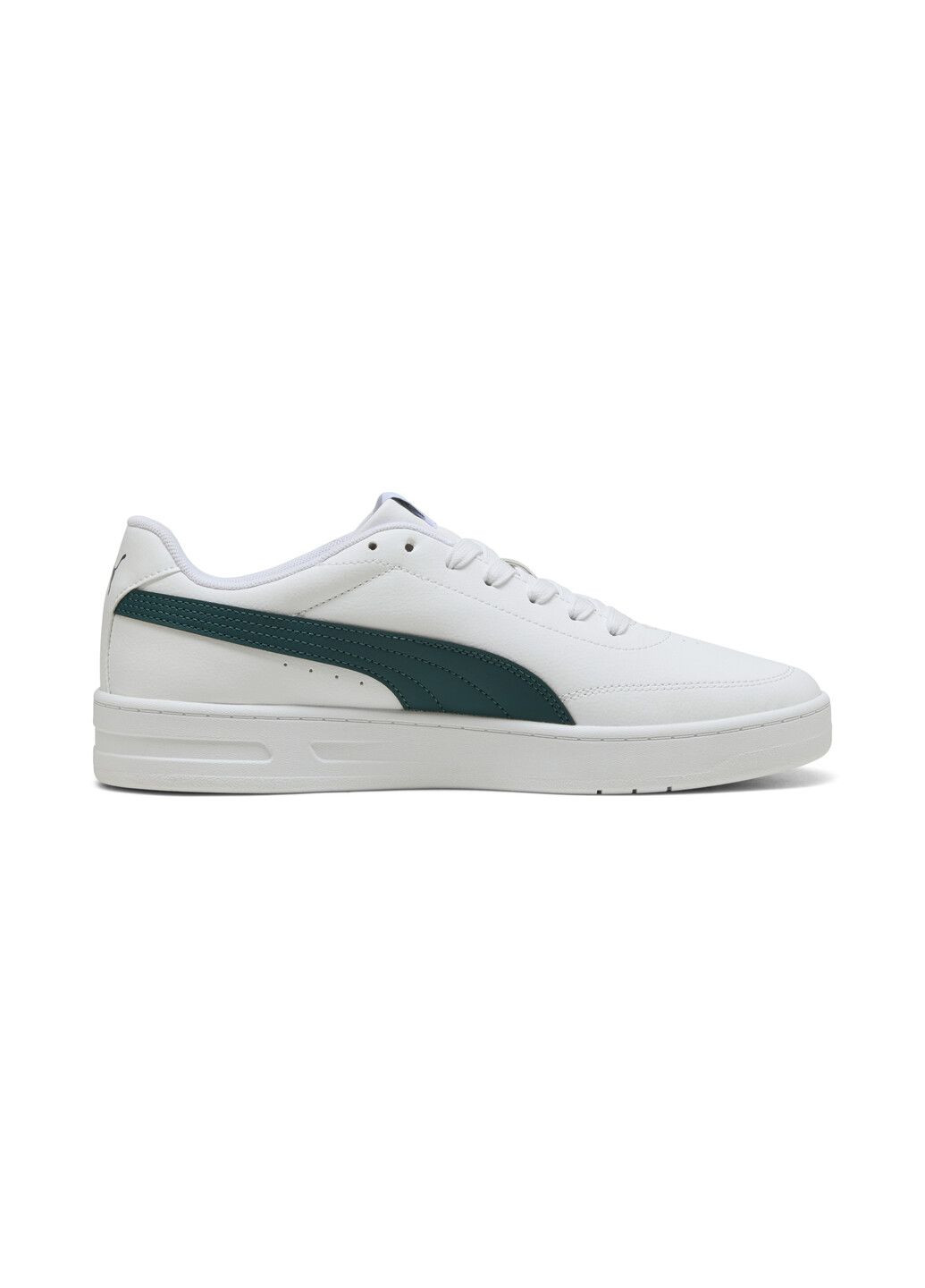 Белые всесезонные кеды court classic clean sneakers unisex Puma