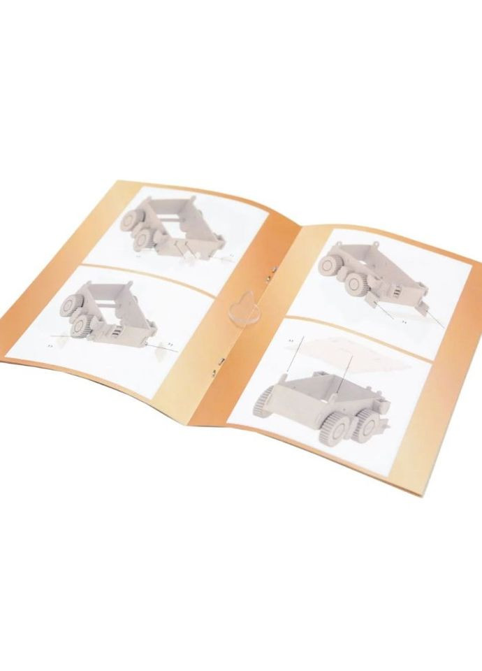 Дерев'яний 3D конструктор Самоскид, Puzzleоk (Puz-00920), 96 дет. PuzzleOK (367189114)