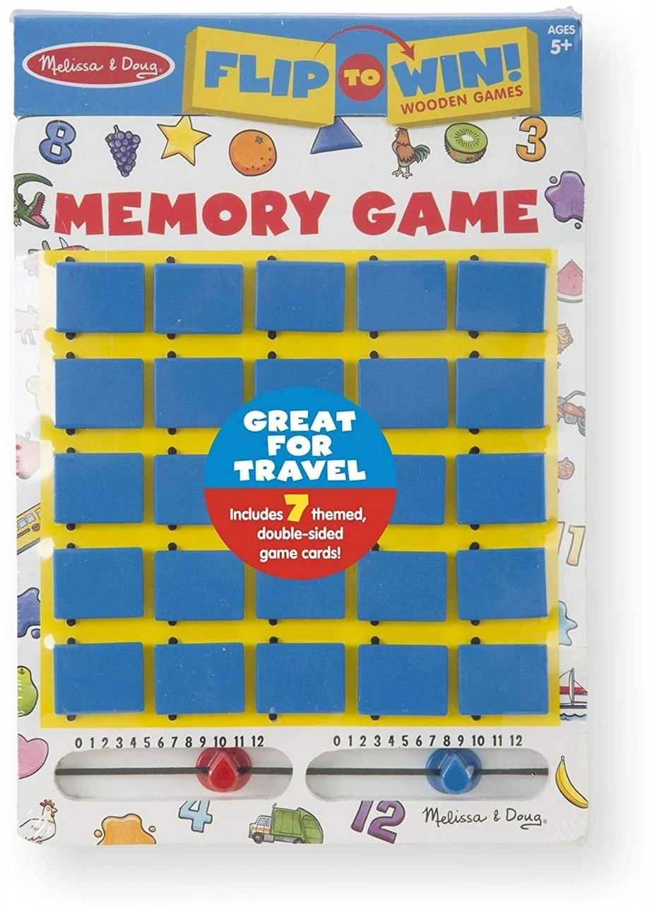 Игра "Мемори" со сменными полями Memory game flip to win Melissa & Doug (334714342)