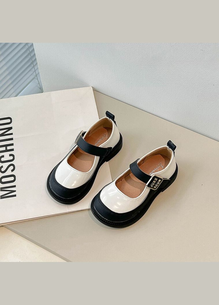 Белые туфли детские для девочки (15,9см) (17903) Qoopixie