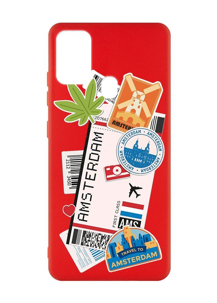 Матовый чехол на Samsung Galaxy M30s/M21:: Путешествия. Амстердам (принт 327) Creative (360665484)