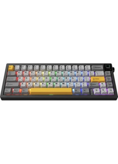 Клавиатура AK650 Flying Fish Switch Black RGB USB/Wireless/Bluetooth UA Black (AK650-FF-BGY) Ajazz AK650 Flying Fish Switch Black RGB USB/Wireless/Bl (356149760)