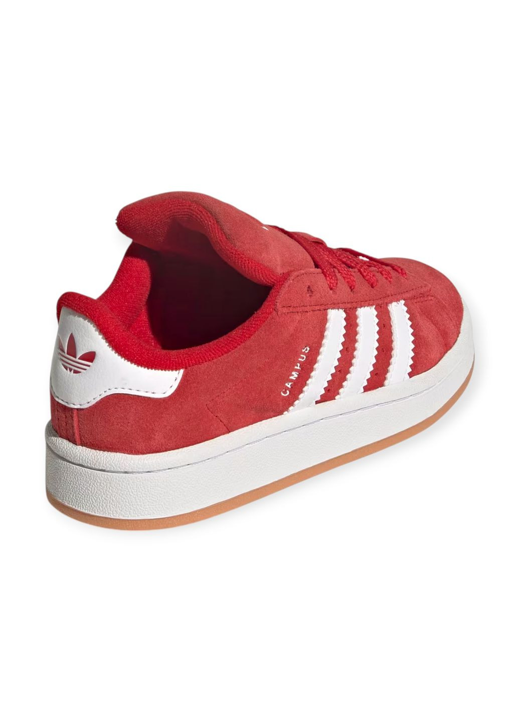 Красные всесезонные кроссовки на девочку campus 00s elastic lace - 30.5 adidas