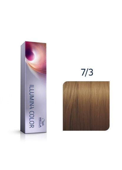 Краска для волос Wella Illumina Color 7/3 Блонд золотистый, 60 мл Wella Professionals (292736363)