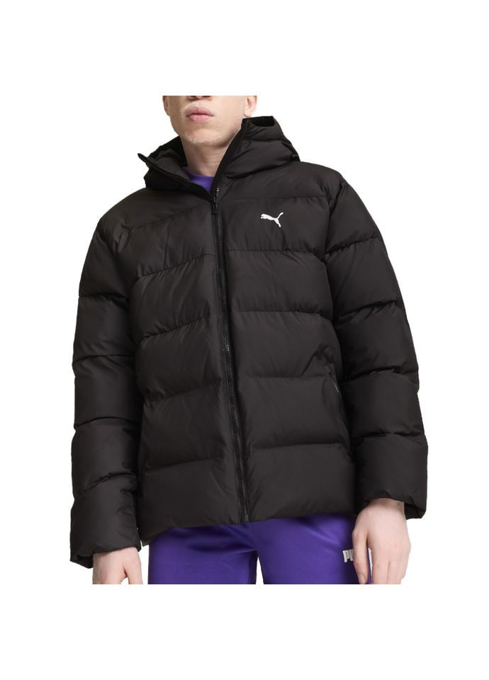 Чорна зимня куртка чоловіча poly puffer jacket (62712301) Puma