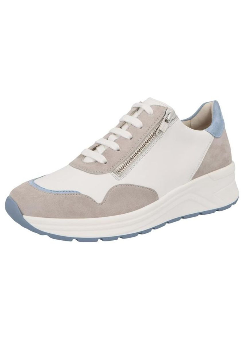 Жіночі шкіряні кросівки Karma, /сірий (арт.7 59071 40561), (Німеччина) ( ) Solidus білі (322422312)