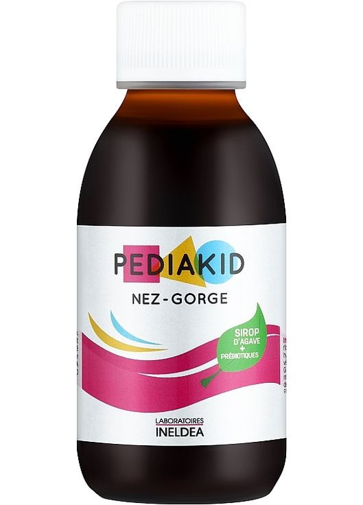 Сироп для носа и горла: Очистка и снятие воспаления Nez-Gorge Sirop 125ml (281259-37128918) Pediakid (368630235)