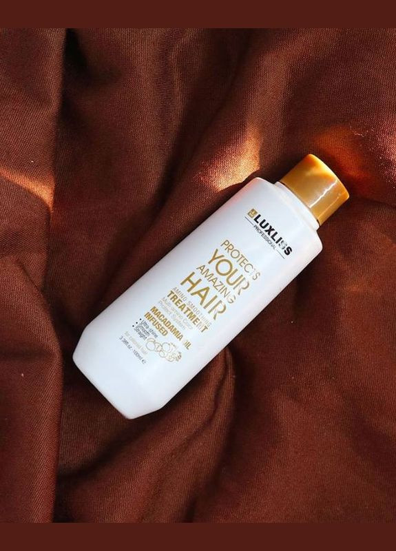 Кератиновое средство Keratin Amino Smoothing Treatment для выпрямления окрашенных волос, Luxliss (295291792)
