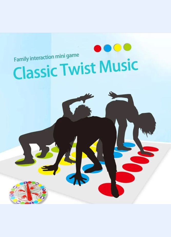 Twister игра для всей семьи или веселой компании Твистер No Brand (278643018)