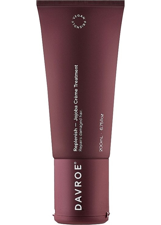 Відновлюючи крем з олією Жожоба для зміцнення волосся Replenish Jojoba Creme Treatment 200ml (1362331-31022712) Davroe (368650127)