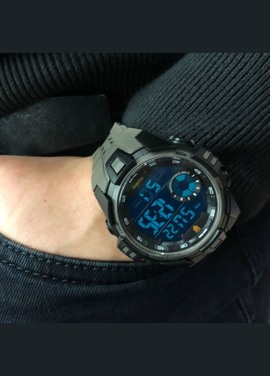 Часы наручные мужские 3212/2123GY, Мужские армейские водостойкие тактические часы, Skmei (364665294)