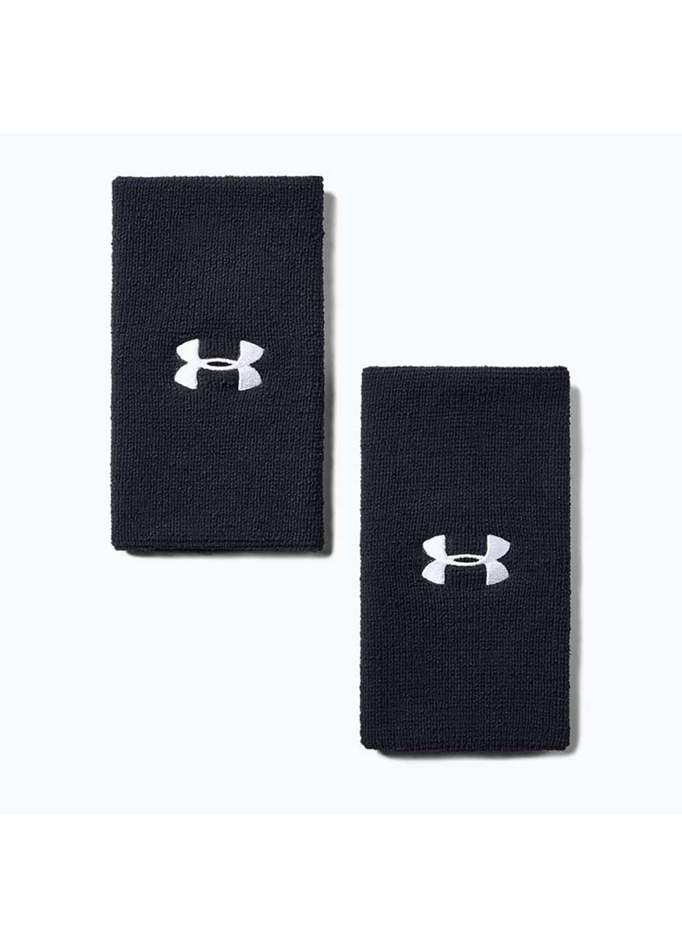 Напульсники UA 6'' Performance Wristband Чорний 2 шт (0) Under Armour (367597925)