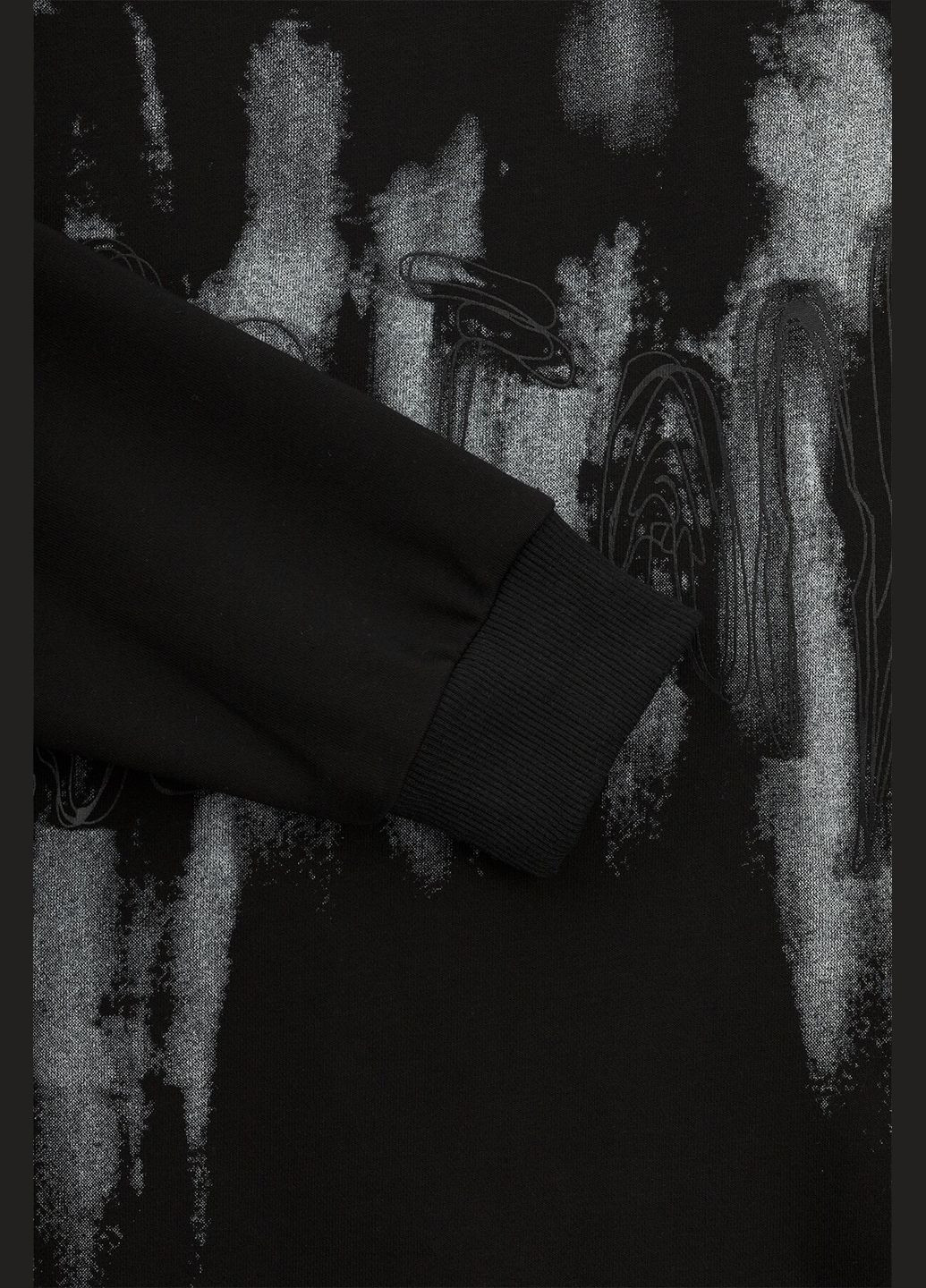 Lizi Kids світшот з візерунком для хлопчика 281 152 см shop (2000990966278) чорний повсякденний бавовна