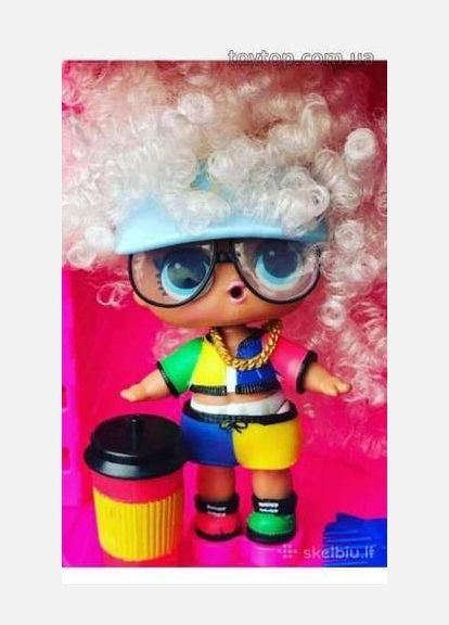 Ігровий набір Lol Surprise Hairgoals M.C. NYC series 2 makeover color change glitter doll Sunshine omg mga кукла лол L.O.L. Surprise! (323480605)