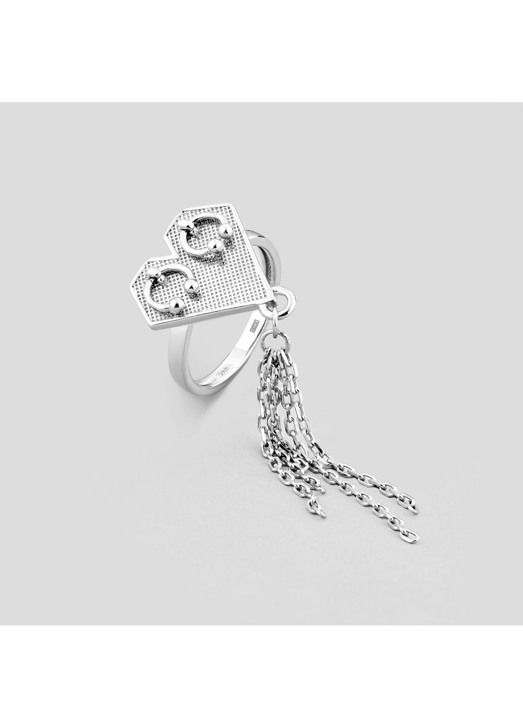 Каблучка Бунтівне Серце Minimal (355343962)