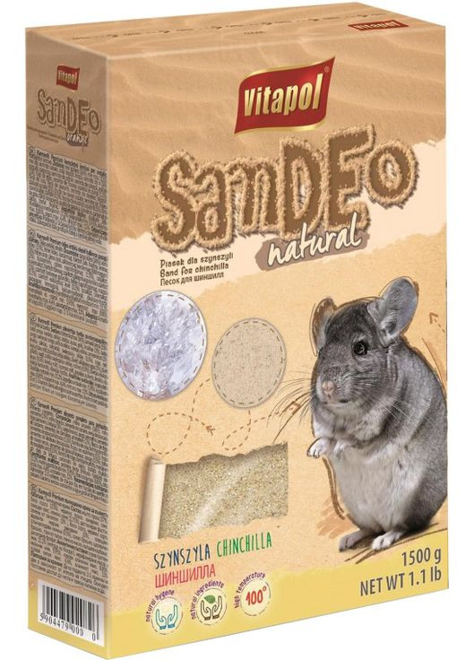 Песок для шиншилл 1.5 кг (5904479010513) Vitapol (279568092)
