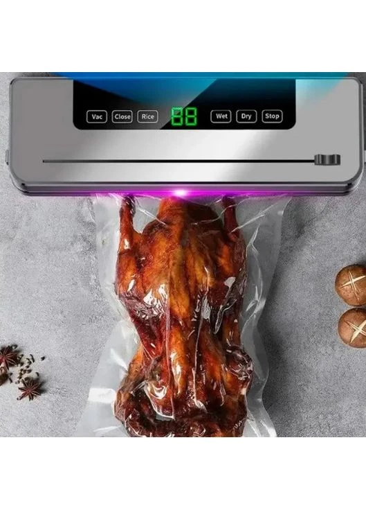 Вакууматор RVS-120-S SuperVac вакуумный упаковщик дла вакуумной упаковки продуктов 120 Вт Rotex (391111415)