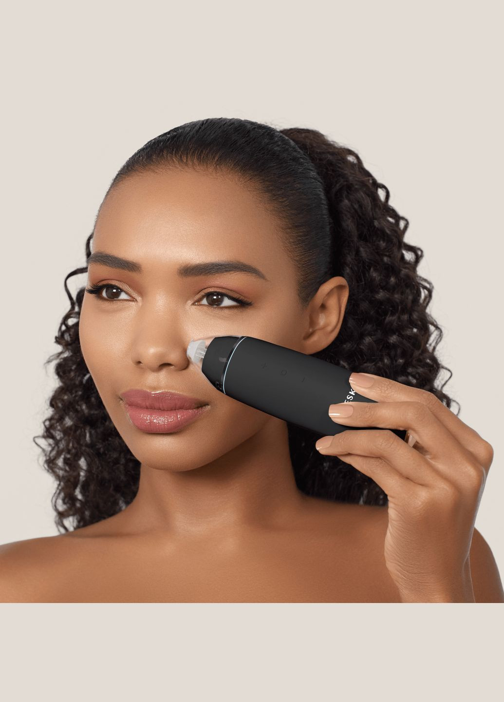 Микродермабразионное устройство для удаления черных точек MicroDermabrasion Blackhead Remover 7в1 gray GESKE (341525873)