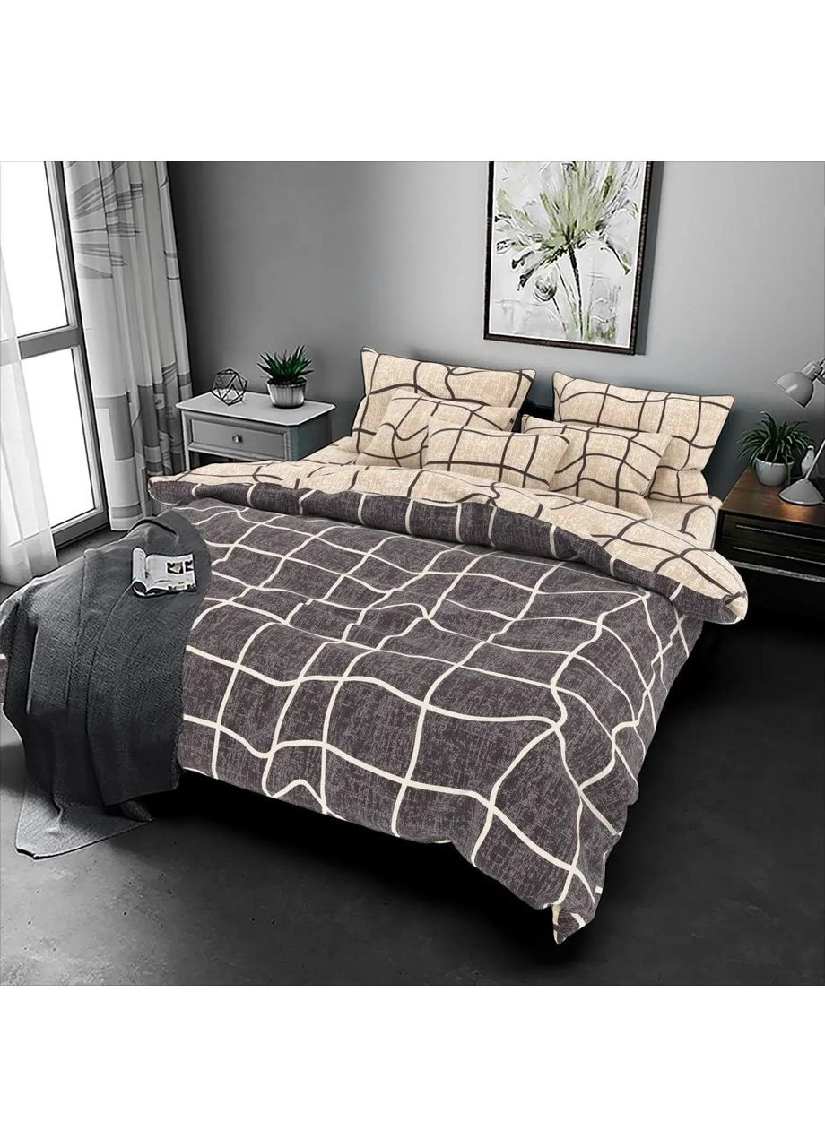 Комплект постільної білизни Бязь Голд "Масив" Двоспальний 180х220 см No Brand (352474168)