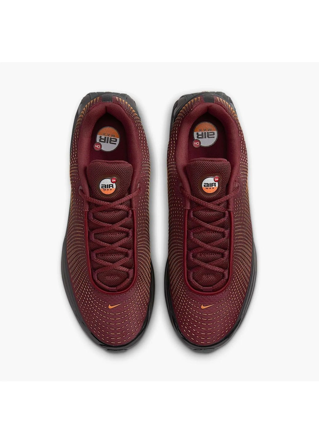 Бордовые мужские кроссовки air max dn team bordo Nike
