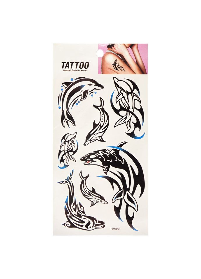 Временная татуировка "Дельфины Tattoo" 1020-HM356 Bambi (337170827)