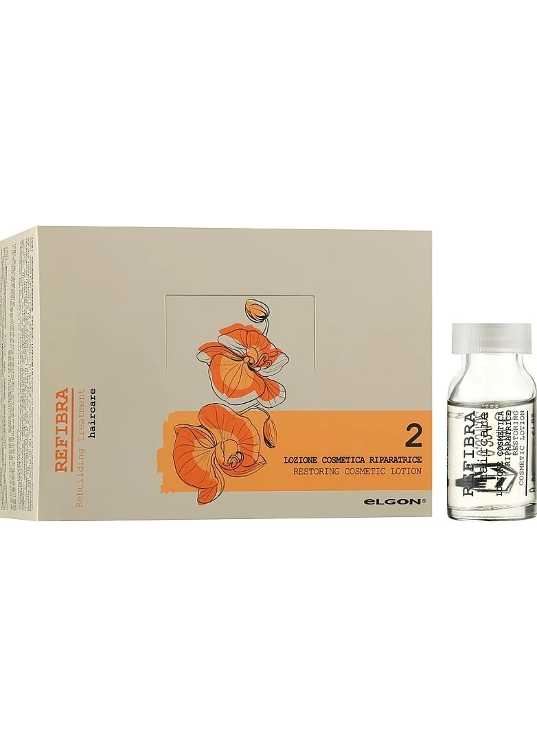 Лосьон для восстановления волос Refibra Restoring Cosmetic Lotion 12x10ml (2-956161) Elgon (376135733)
