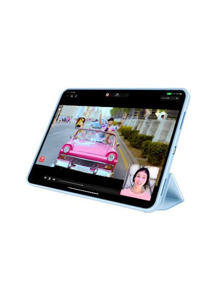 Чехол для планшета Tri Fold Hard TPU Apple iPad Mini 7 2024 Light Blue (712447) BeCover Tri Fold Hard TPU Apple iPad Mini 7 2024 Light Blu (366482377)