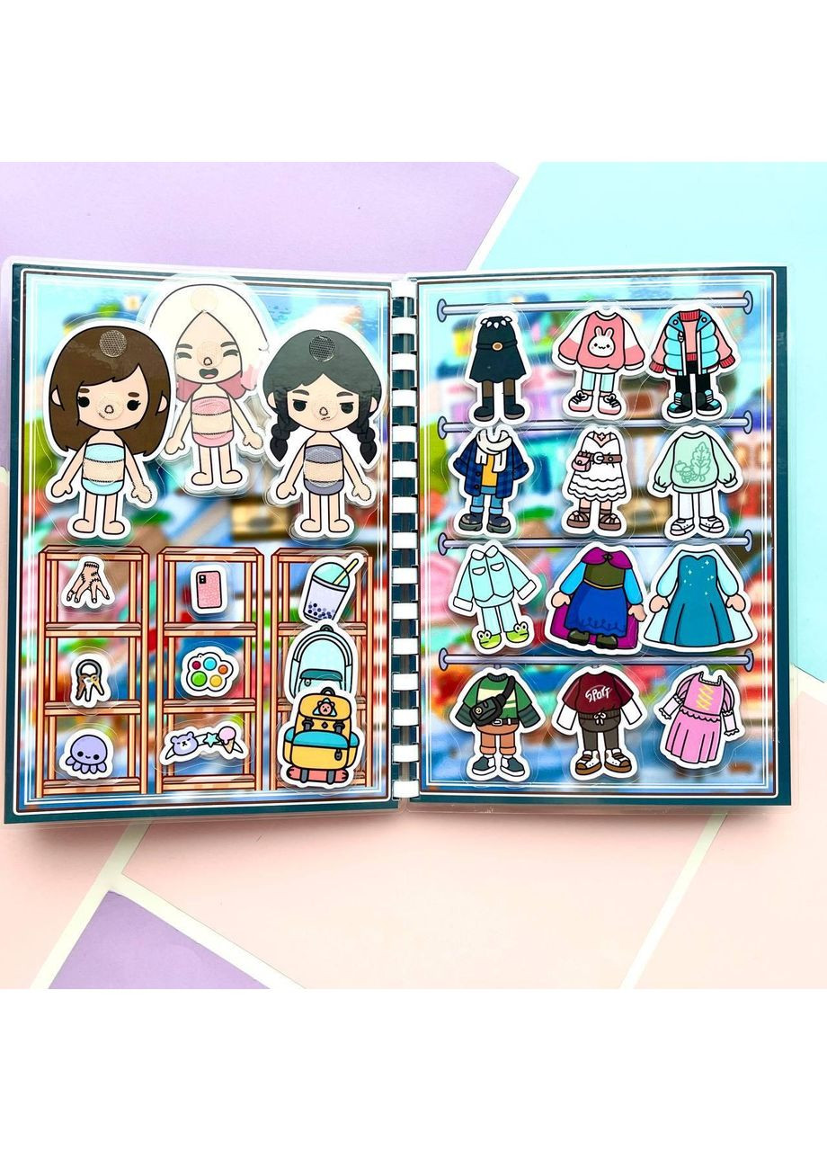 Тока бока 2 в 1 «ПЕРСОНАЖІ + БУДИНОЧОК» No Brand (365762396)