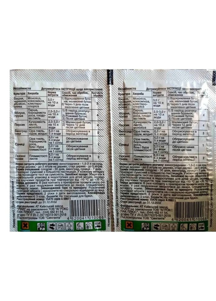 Фунгіцид Хорус 3 г Syngenta (371875491)