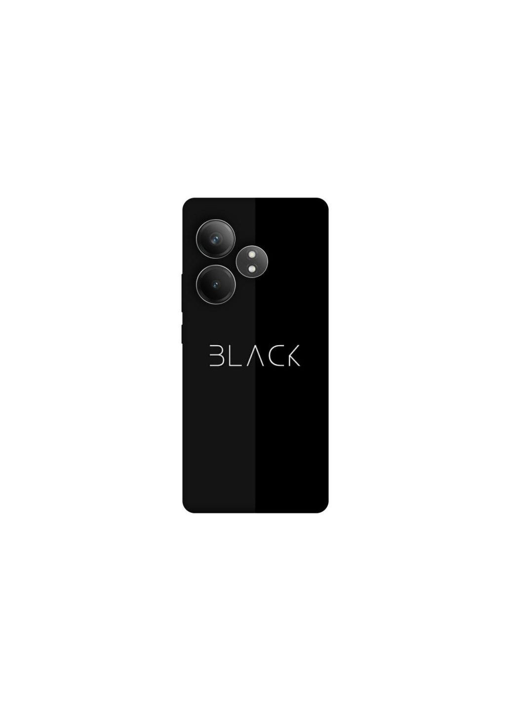 Чохол на Realme GT Neo 6 Black Frontalka (363881430)