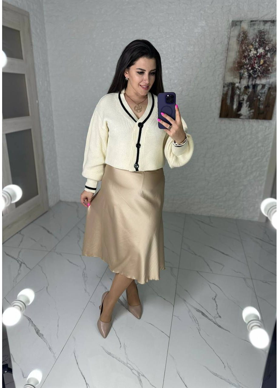 Елегантна шовкова спідниця Armani трапецією — ЗАМІРИ В ОПИСІ DK/DL Мода без кордонів (371575349)