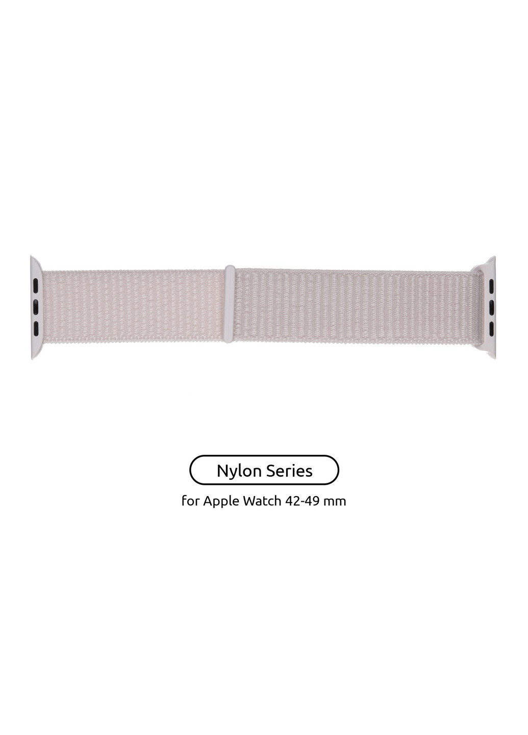 Ремешок Nylon Band для Apple Watch All Series 42/44/45/49mm Pink (ARM55854) ArmorStandart (259967586)