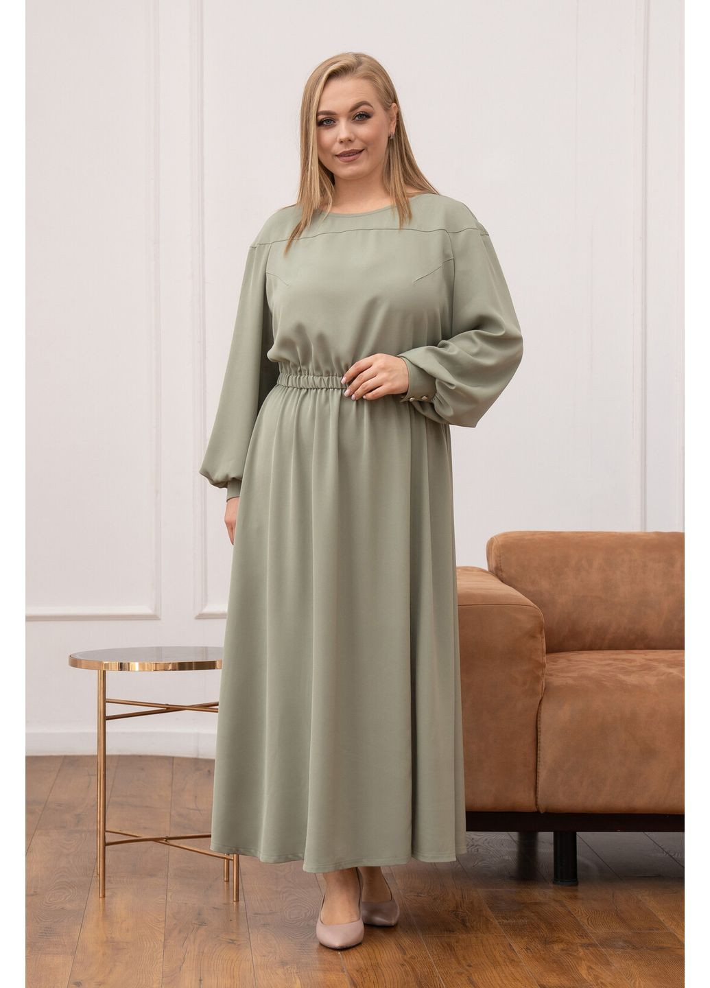 Оливковое праздничный, деловое, кэжуал платье ри мари лиана ск 2125 RiMari