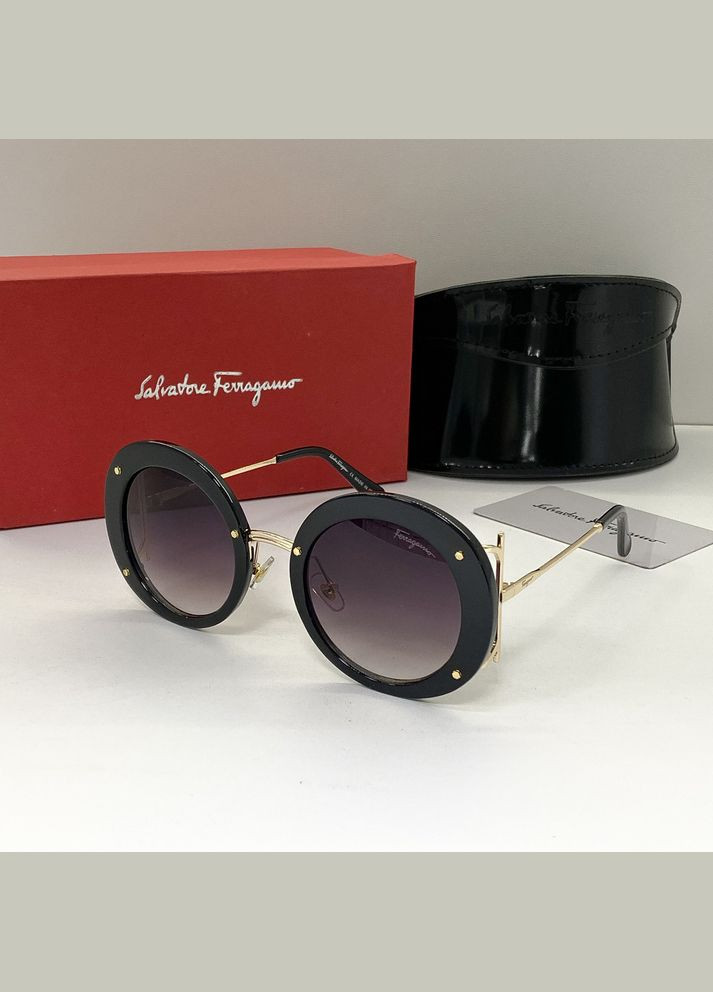 Женские круглые солнцезащитные очки (7067) No Brand (322156803)