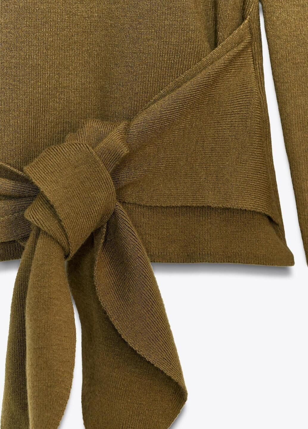 Оливковий (хакі) демісезонний джемпер Zara