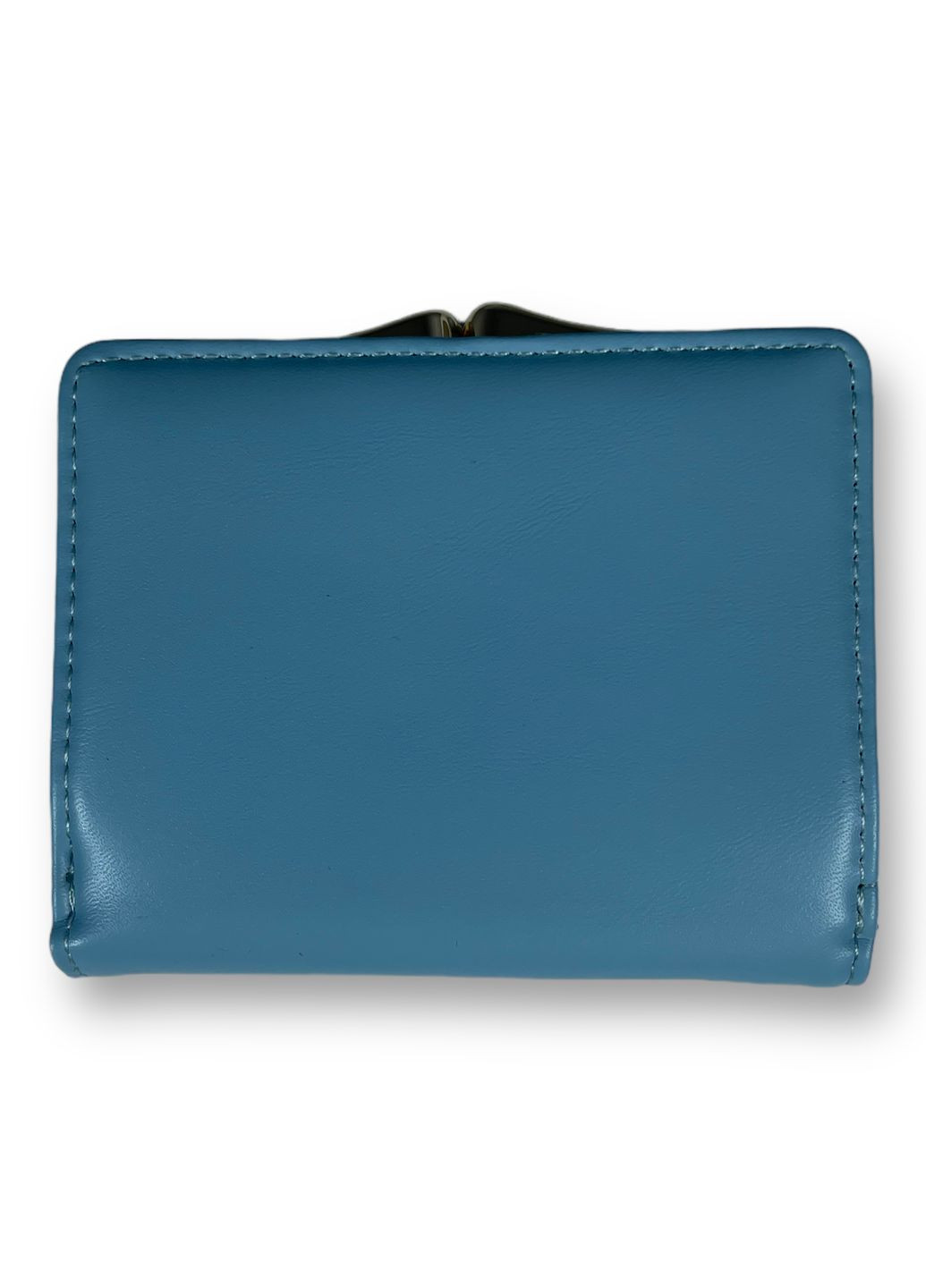 Жіночий гаманець екошкіра одне відділення для купюр та одне прозоре відділення розмір:10,5*9*3 см блакитний Tailian (268995015)