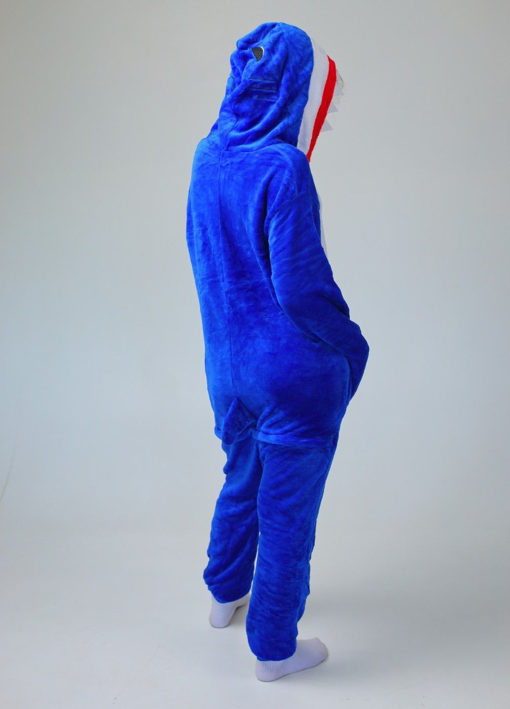 Кігурумі піжама Акула жіноча синя тепла без плавників Lalapka (367610274)