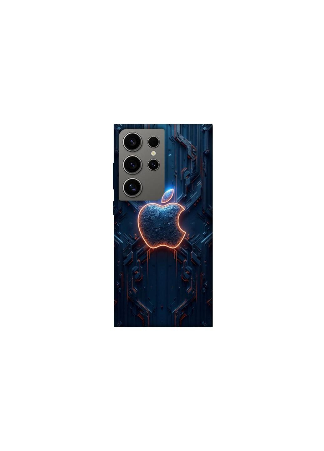 Чохол на Samsung Galaxy S24 Ultra Apple logo ver.1 Frontalka (357296466)