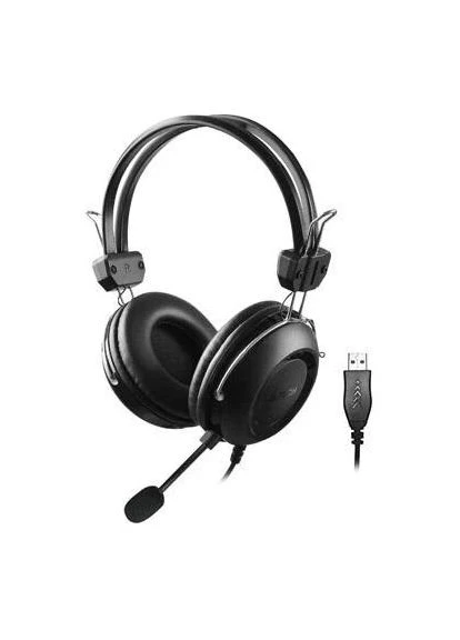 Навушники HU-35, USB, накладні, регулятор гучності, кабель 2 м 000-HU-35 A4Tech (395343732)