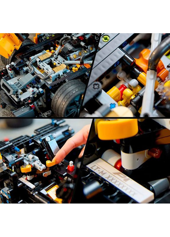 Конструктор Technic McLaren P1 3893 деталі (42172) Lego (330224657)