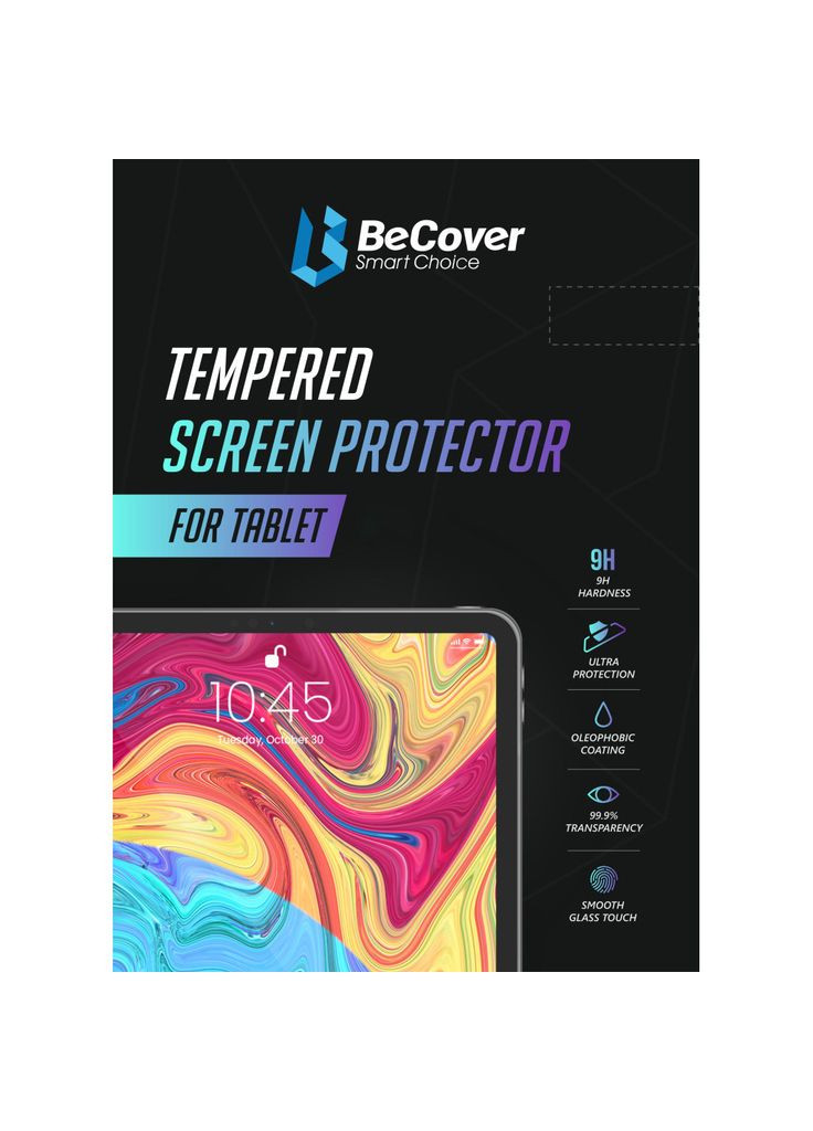 Скло захисне (m433837) BeCover Xiaomi Redmi Pad 10.61" 2022 (367070140)