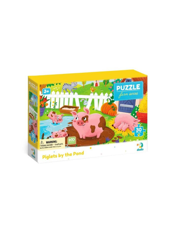 Дитячий пазл "Поросята біля ставка" DoDo Toys 300682, 30 елементів Toysi (372495518)