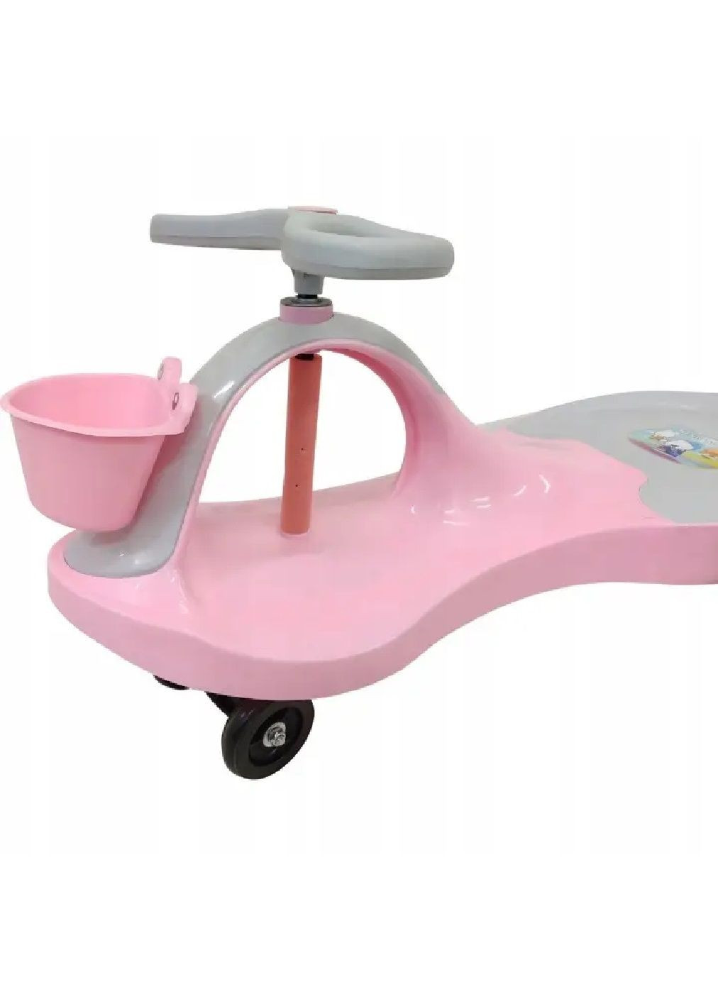 Балансувальний біговел без педалей з анатомічним сидінням для дітей малюків дівчаток 77×32×42 см (481395-Prob) Рожевий Unbranded (361400072)
