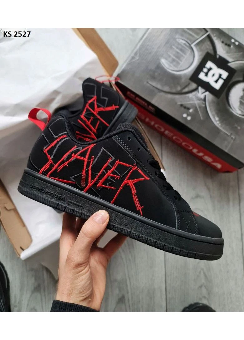 Цветные демисезонные кроссовки мужские dc court graffik slayer дс No Brand