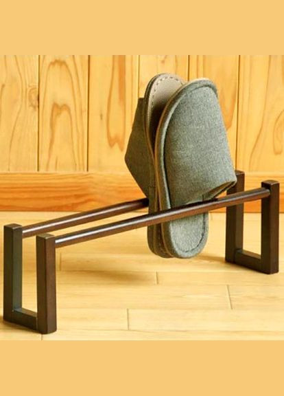 Тапочница из дерева Вильмен капучино (ТПЧ-000709) No Brand (327846544)