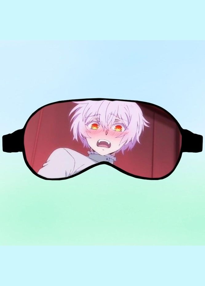 Маска для сну Аніме Мемуари Ванітаса #0005 чорна No Brand (315045116)